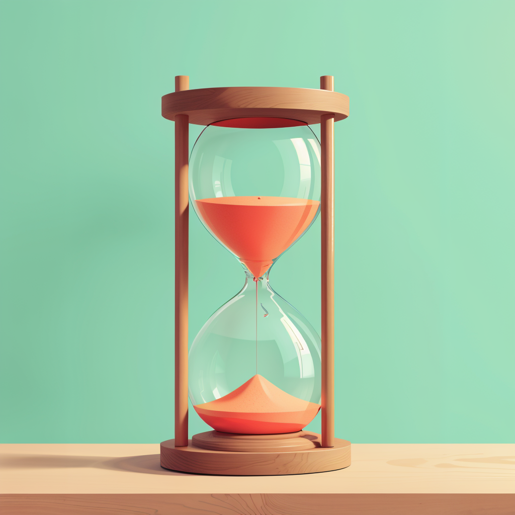 An hourglass