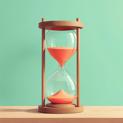 An hourglass