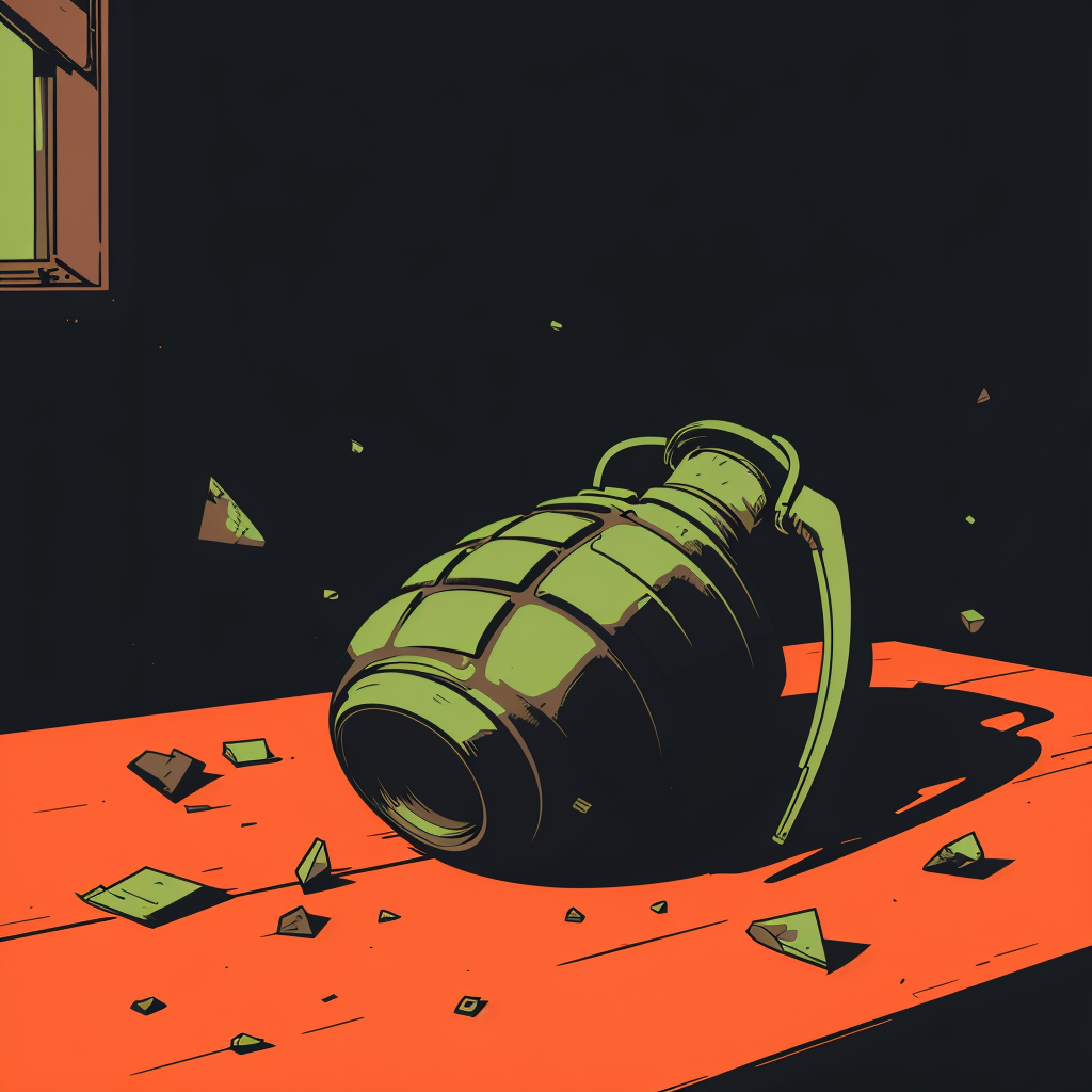 A hand grenade