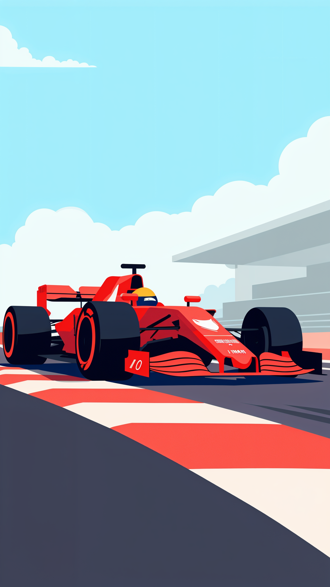 F1 car