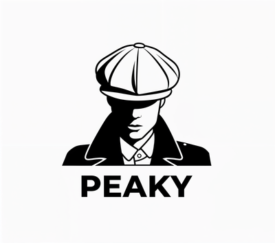 Use my image to make my brand logo, the image is a character wearing peaky blinders hat