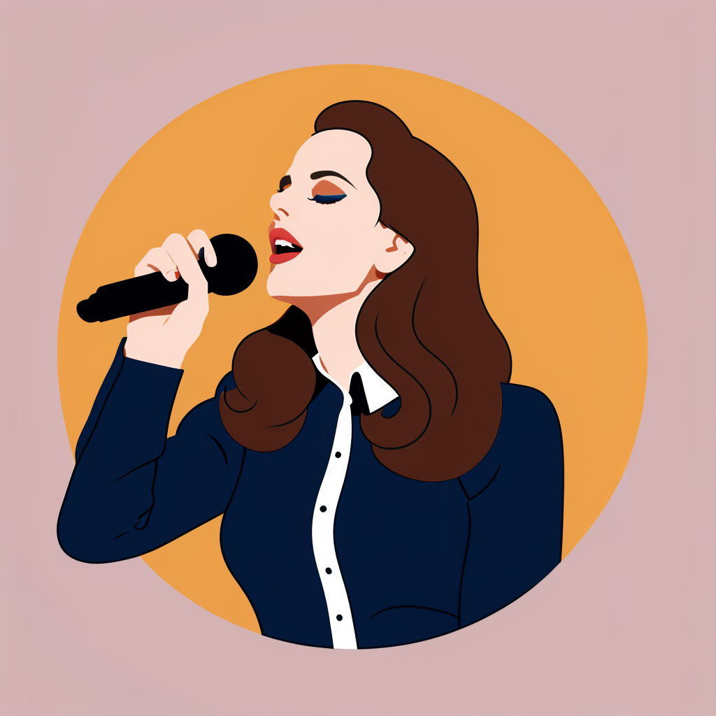 lana del ray singing