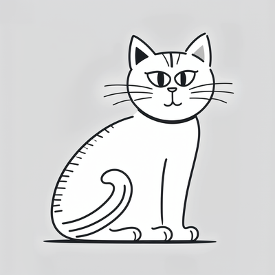a cat