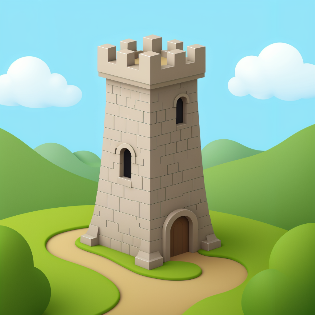 a tower in medieval period