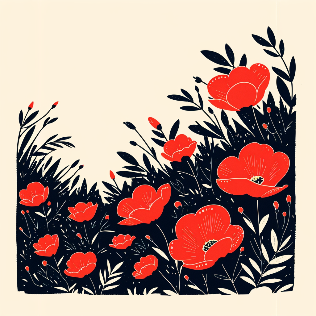 Flowers with beauty