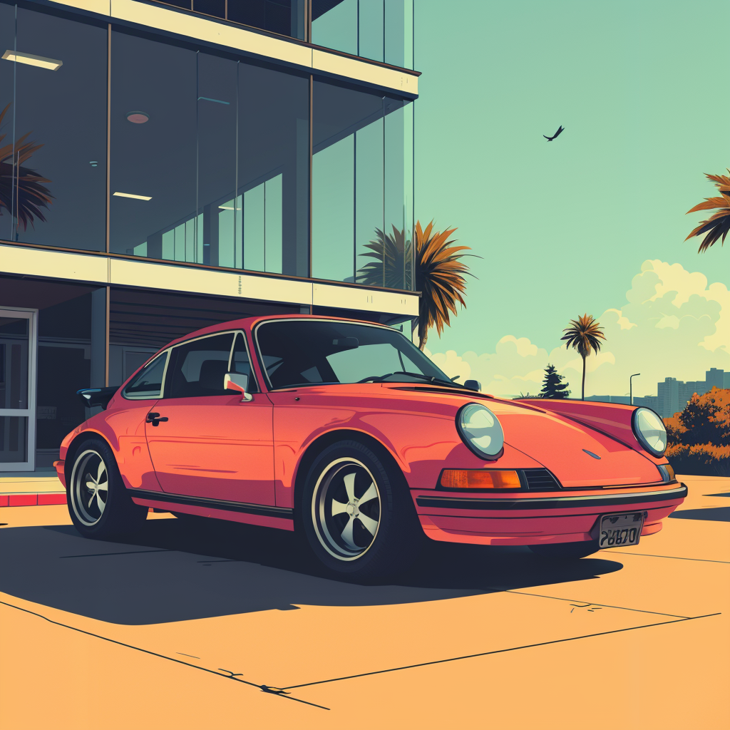 A Porche 911