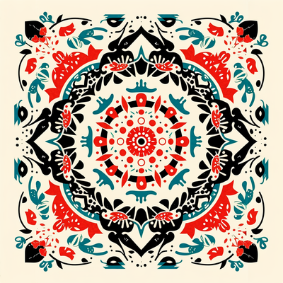 Create a coloring book cover with intricate patterned images on the inside.