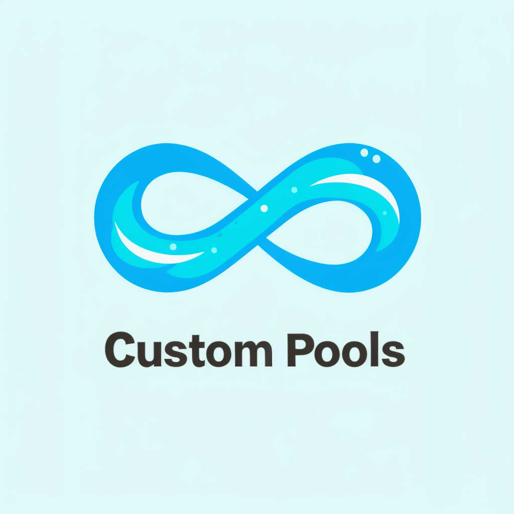custom pools logo