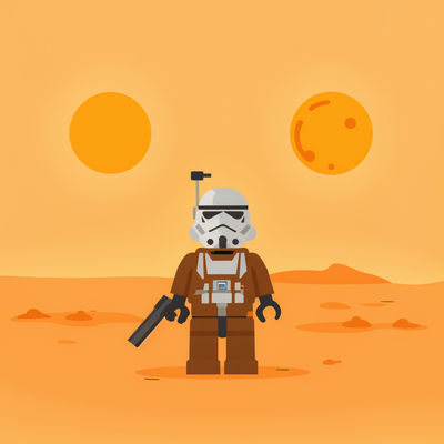 I want a lego starwars figurine