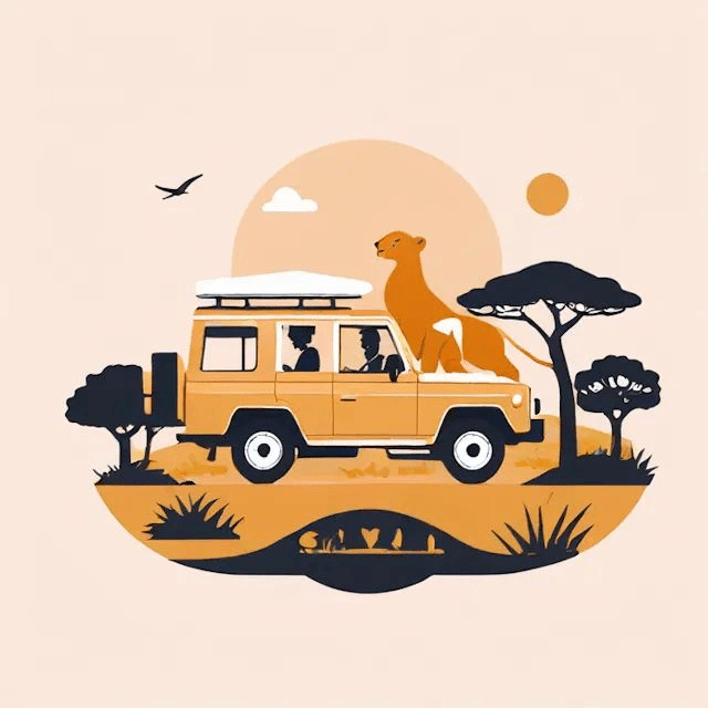 A wildlife safari.
