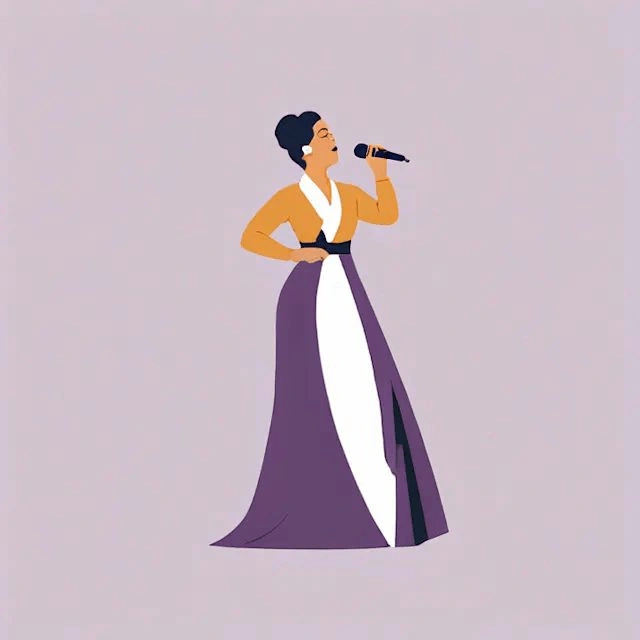 An opera singer.