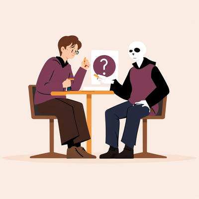 Harry potter and voldemort attending a quiz as a team.